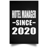 Hotel Manager Since 2020 - Poster Portrait