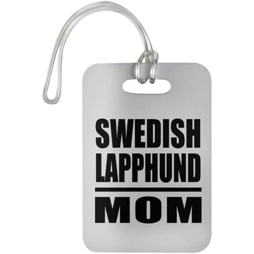 Swedish Lapphund Mom - Luggage Bag Tag