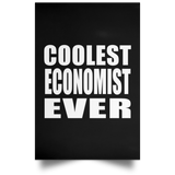 Coolest Economist Ever - Poster Portrait