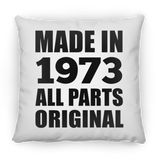 51st Birthday Made in 1973 All Parts Original - Throw Pillow