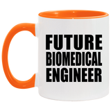 Future Biomedical Engineer - 11oz Accent Mug Orange