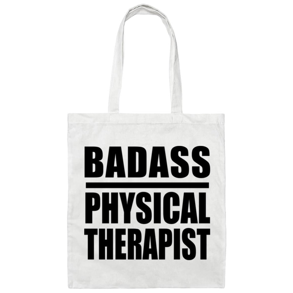 Badass Physical Therapist - Tote Bag White