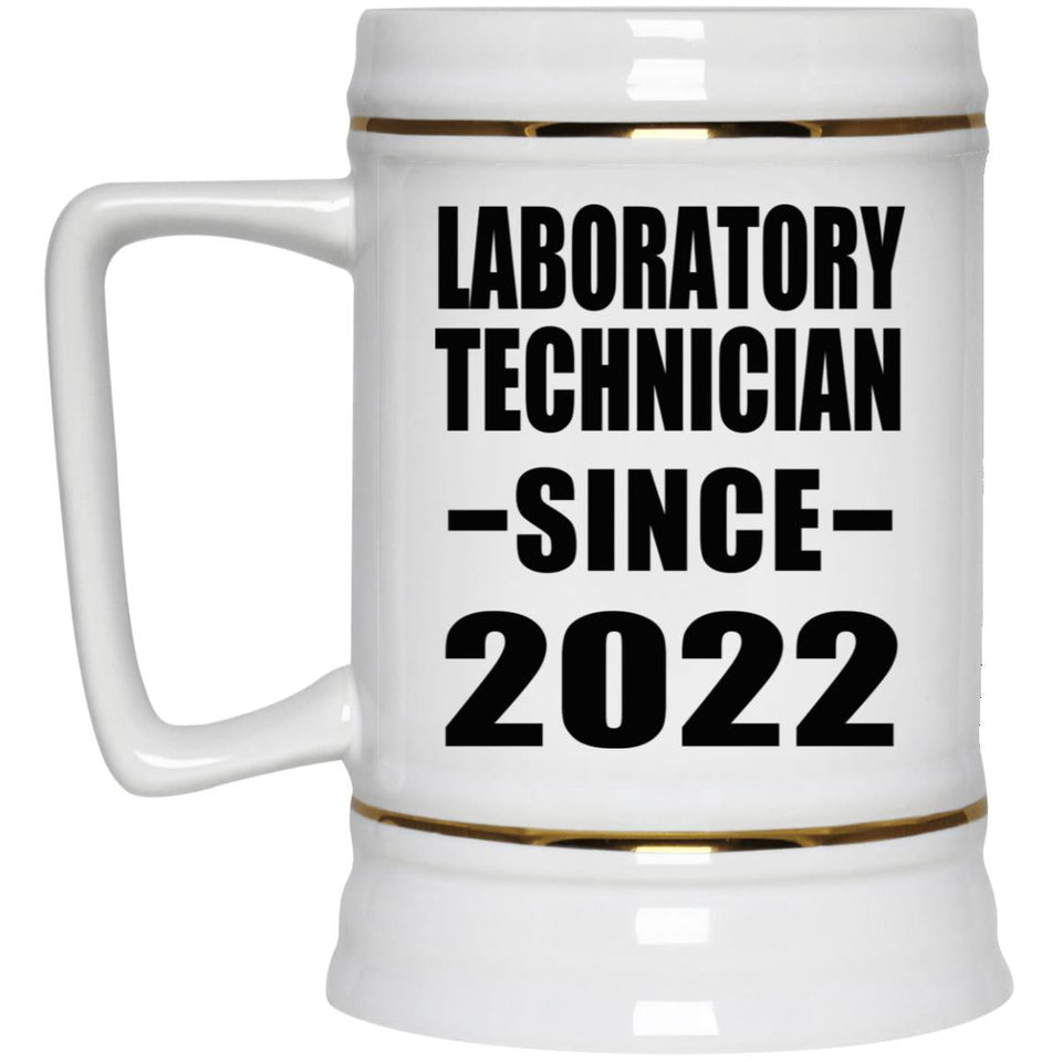 Laboratory Technician Since 2022 - Beer Stein
