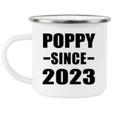 Poppy Since 2023 - 12oz Camping Mug