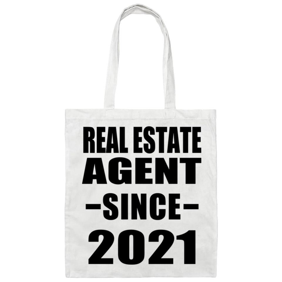 Real Estate Agent Since 2021 - Tote Bag White