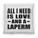 All I Need Is Love And A Laperm - Throw Pillow