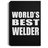 World's Best Welder - Canvas Portrait