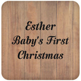 Esther Baby's First Christmas - Drink Coaster C