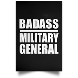 Badass Military General - Poster Portrait