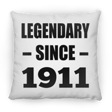 113th Birthday Legendary Since 1911 - Throw Pillow