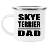 Skye Terrier Dad - 12oz Camping Mug