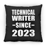 Technical Writer Since 2023 - Throw Pillow Black