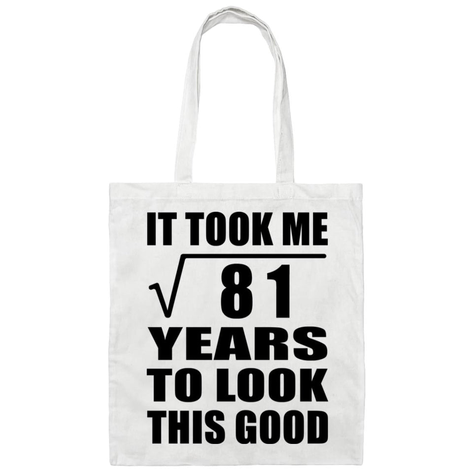 9th Birthday Took Square Root of 81 Years To Look Good - Tote Bag White