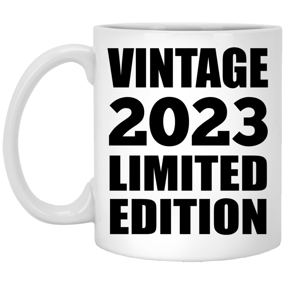 1st Birthday Vintage 2023 Limited Edition - 11oz Coffee Mug