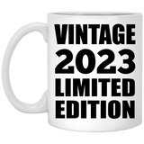 1st Birthday Vintage 2023 Limited Edition - 11oz Coffee Mug