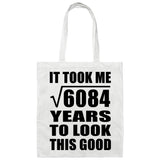 78th Birthday Took Square Root of 6084 Years To Look Good - Tote Bag White