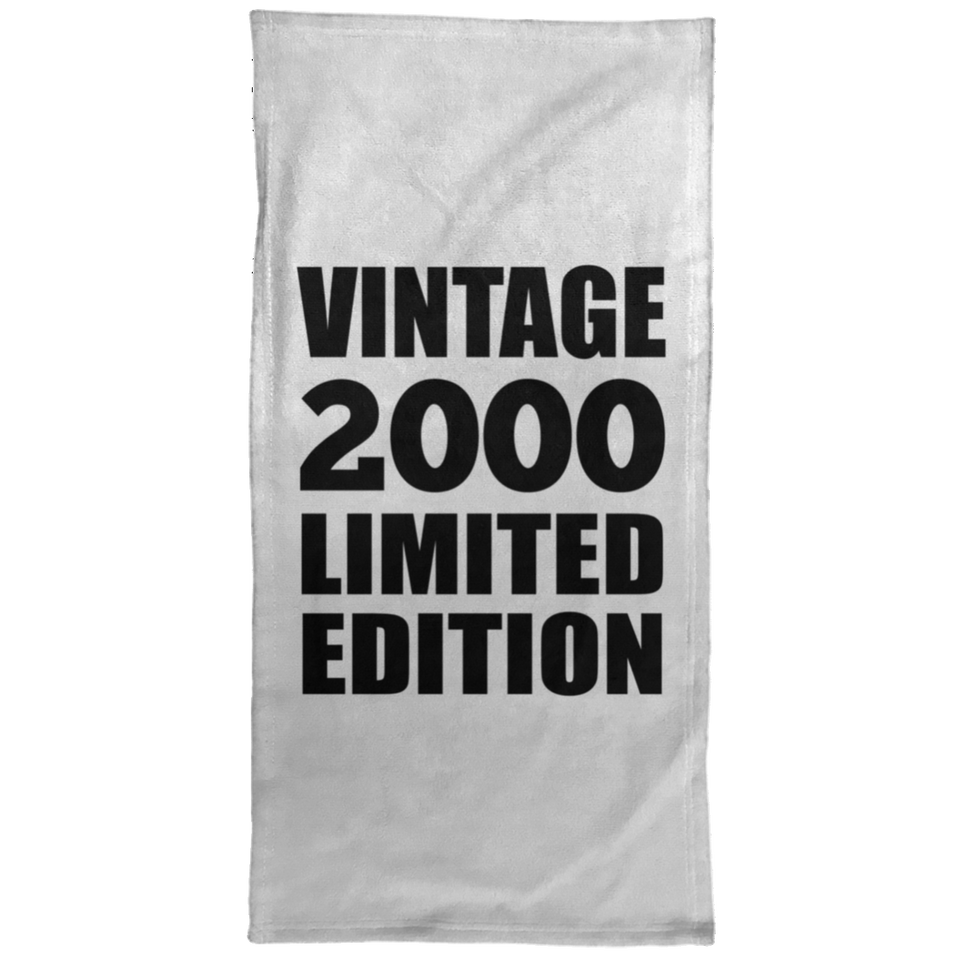 24th Birthday Vintage 2000 Limited Edition - Hand Towel