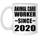 Animal Care Worker Since 2020 - 11oz Coffee Mug
