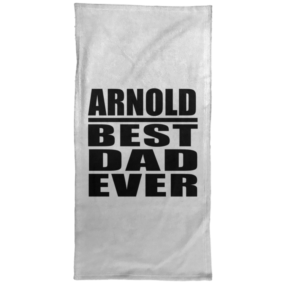 Arnold Best Dad Ever - Hand Towel