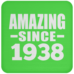 86th Birthday Amazing Since 1938 - Drink Coaster