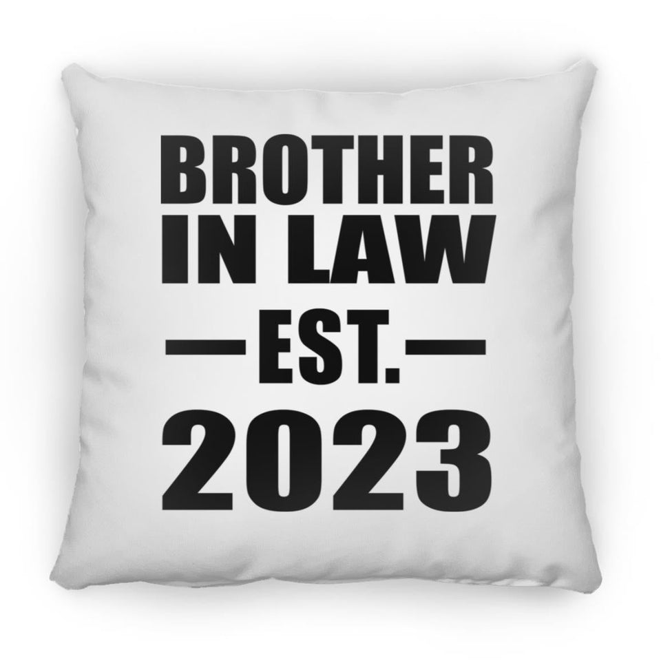 Brother In Law Established EST. 2023 - Throw Pillow