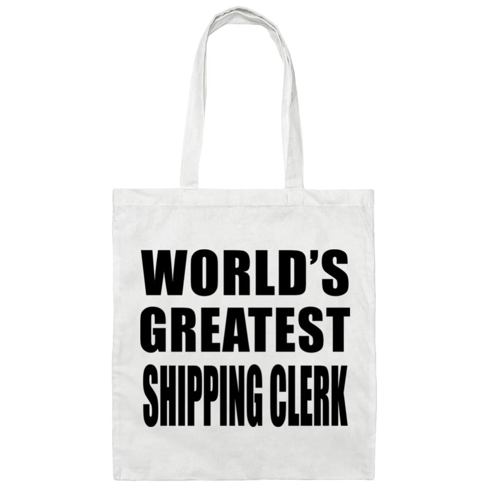World's Greatest Shipping Clerk - Tote Bag White