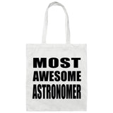 Most Awesome Astronomer - Tote Bag White