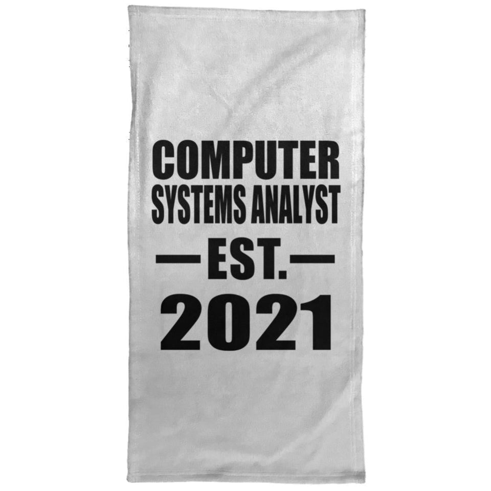 Computer Systems Analyst Established EST. 2021 - Hand Towel