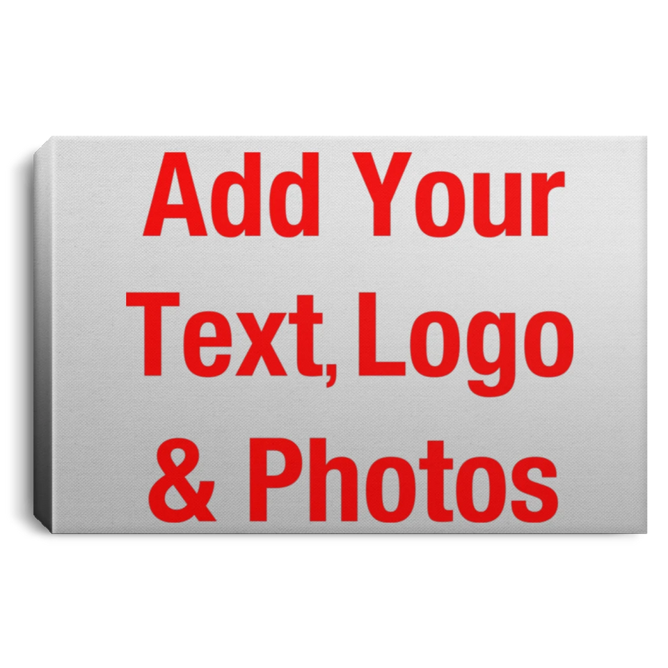Personalized Custom Gift, Add Photo Logo Text Picture - Canvas